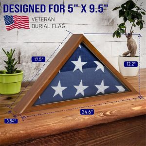 display case for a flag