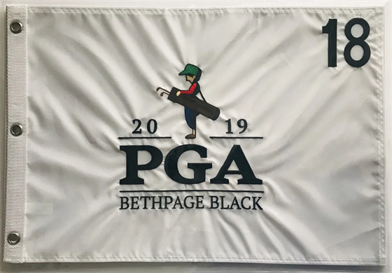 embroidered golf flags